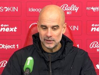 Beim Sieg über Nottingham Forrest ist Citizens-Neuzugang Rayan Cherki der entscheidende Mann. Nach dem Spiel spricht Pep Guardiola über seine Erfahrungen mit dem Franzosen.