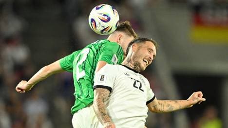 David Raum (r.) im Spiel gegen Nordirland