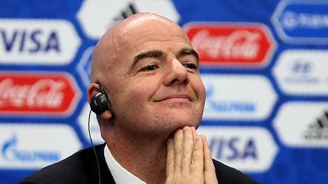 FIFA-Präsident Gianni Infantino stößt mit seinen WM-Plänen beim DFB auf Widerstand