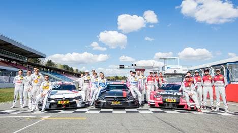 Die Fahrer und Autos der DTM