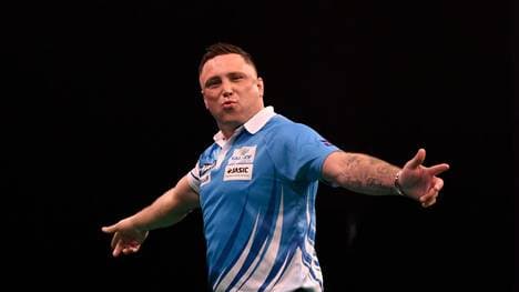 Gerwyn Price wirft sich ins Halbfinale der Champions League of Darts