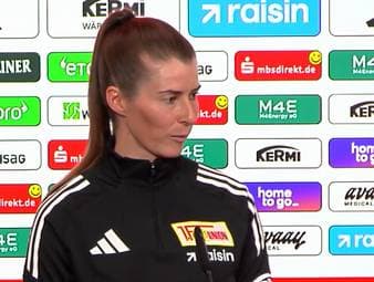 Die neue Union-Trainerin Marie-Louise Eta kennt die Stimmungslage im Land und betont, dass Frauen längst zum Fußball gehören. Der 34-Jährigen ist es wichtig, dass weiterhin Chancen für Frauen bestehen.