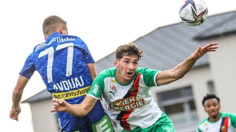 Leo Greiml (Rapid Wien, r.) steht vor einem Wechsel zu Schalke 04