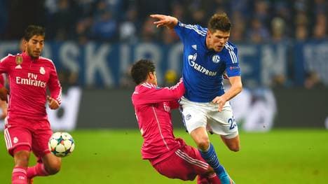 Klaas-Jan Huntelaar verletzte sich im Spiel gegen Real Madrid