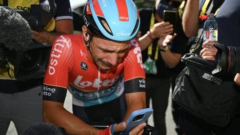 Victor Campenaerts feierte seinen ersten Tour-Erfolg