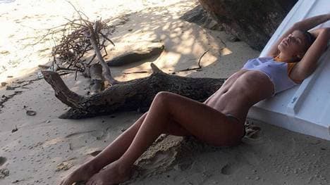 So zeigt sich Maja Darving bei Instagram