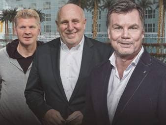Der CHECK24 Doppelpass vom 7. Juni mit Dieter Hoeneß, Ex-Manager von Hertha BSC, VfL Wolfsburg und dem VfB Stuttgart und SPORT1-Experte Stefan Effenberg.