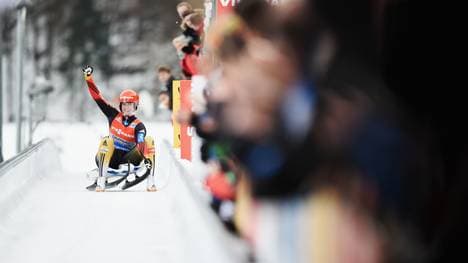 Natalie Geisenberg beim Weltcup in Königssee