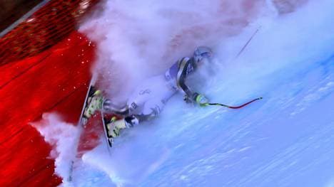 Lindsey Vonn war bereits im Training gestürzt