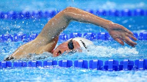 Schwimm-WM: Deutsche Freistilstaffel der Frauen nur Achte, Julia Mrozinski musste sich mit der deutschen Frauen-Staffel mit Rang acht begnügen