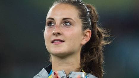 Sara Däbritz gewann 2016 mit dem DFB-Team Olympia-Gold in Rio