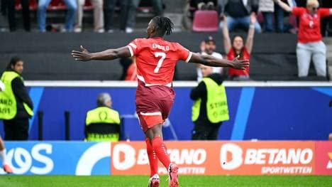 Breel Embolo feierte sein Nationalmannschafts-Comeback mit einem Tor