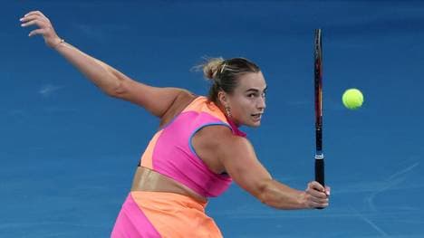 Kein Auftritt in Dubai: Aryna Sabalenka