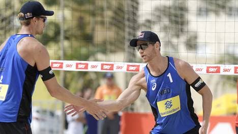 Alexander Brouwer and Robert Meeuwsen waren an Position zwei gesetzt