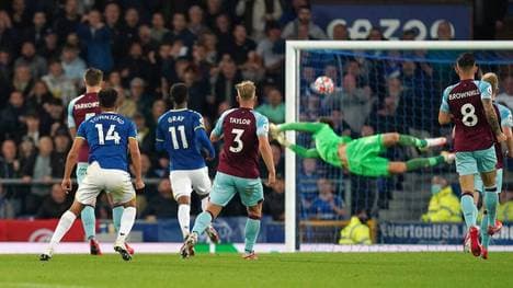 Andros Townsend traf beim Everton-Sieg sehenswert