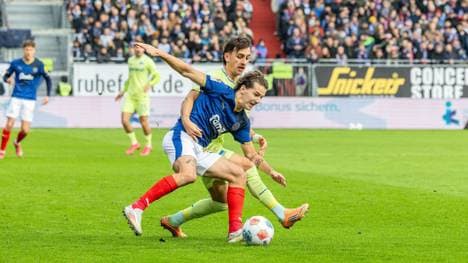 Umkämpftes Spiel in Kiel