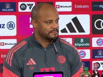 Dayot Upamecano wird nach dem Champions League Spiel gegen Union Saint-Gilliose auch die Bundesliga-Partie gegen den FC Augsburg Krankheitsbedingt aussetzen müssen. Trainer Vincent Kompany gibt Einblicke rund um seine Angst vor einer mögliche Krankheitswelle. 