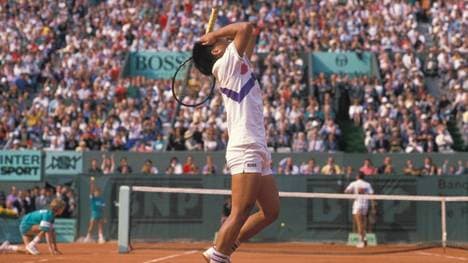 Michael Chang bei den French Open 1989