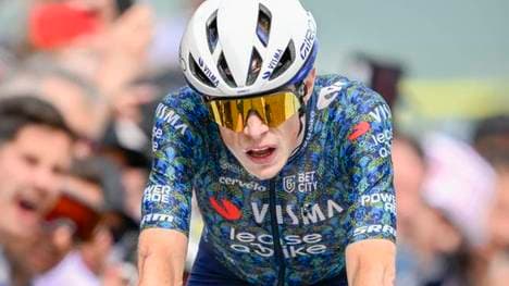 Jonas Vingegaard hat wieder Zeit auf Tadej Pogacar verloren