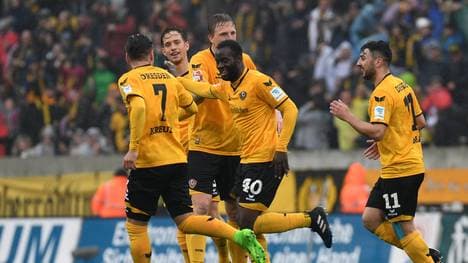 Dynamo Dresen, SV Sandhausen, 2. Bundesliga