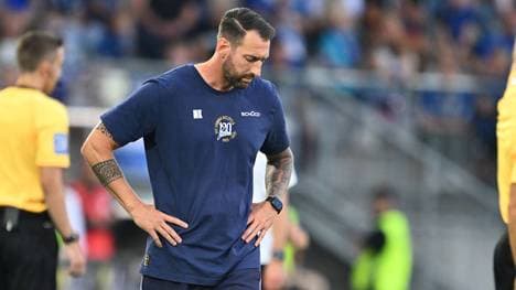 Mitch Kniat hat mit Arminia Bielefeld die zweite Saisonniederlage kassiert