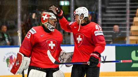 Die Schweiz besiegte Deutschland am Donnerstag mit 5:1