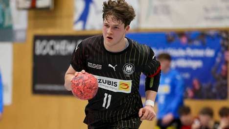 Bennet Strobel ist der Kapitän der deutschen U19-Nationalmannschaft