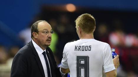 Toni Kroos und Rafael Benitez