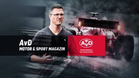 Ralf Schumacher ist am Sonntag zu Gast im AvD Motor & Sport Magazin