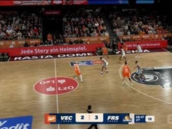 Spiel Highlights zu RASTA Vechta - SKYLINERS Frankfurt