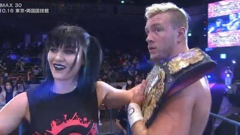 Will Ospreay und Freundin Bea Priestley rückten bei NJPW ins Zentrum