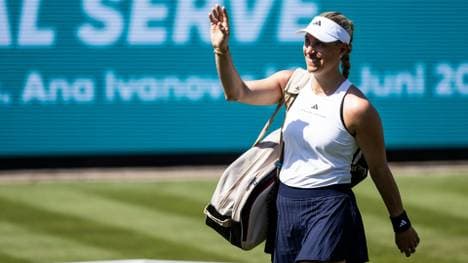 Schlug noch einmal auf: Angelique Kerber