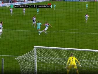 1860 München verliert bei Viktoria Köln nicht nur das Spiel, sondern auch zwei Spieler durch Platzverweise. Zwei weitere Rote Karten folgen nach dem Abpfiff.