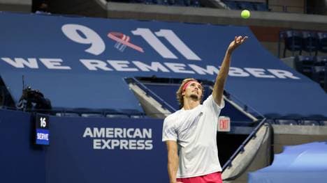 Sein Aufschlag war Zverevs stärkste Waffe im Halbfinale