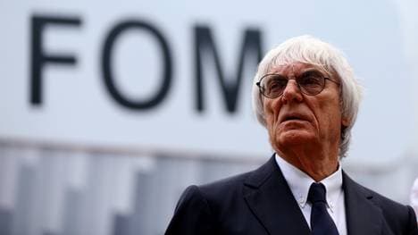 Bernie Ecclestone vor dem Grand Prix der Formel 1 in Singapur