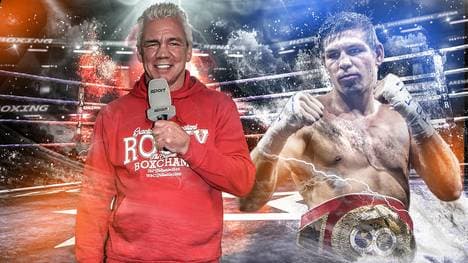 Graciano Rocchigiani ist als SPORT1-Experte auch beim Fight von Vincent Feigenbutz am Mikro