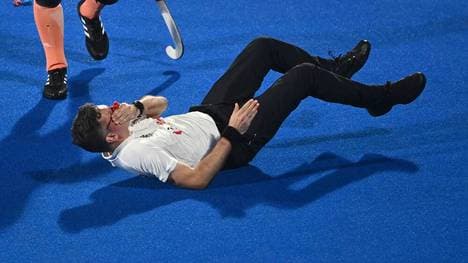 Nach einem Treffer im Gesicht sackte Benjamin Gnötgen blutverschmiert zusammen