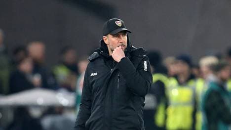 Sebastian Hoeneß steckt mit dem VfB Stuttgart in einem Tief