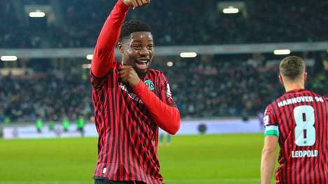 Noel Aseko glänzte für Hannover 96
