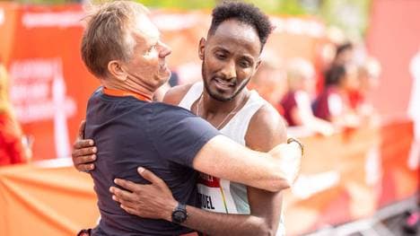 Samuel Fitwi ist deutscher Rekordhalter