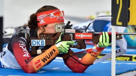 Laura Dahlmeier hat bei der Biathlon-WM Silber bereits in der Tasche