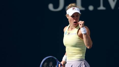 Runde zwei erreicht: Laura Siegemund