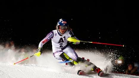 Mikaela Shiffrin-Slalom Flachau