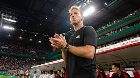 Julian Nagelsmann beim Sieg gegen Viktoria