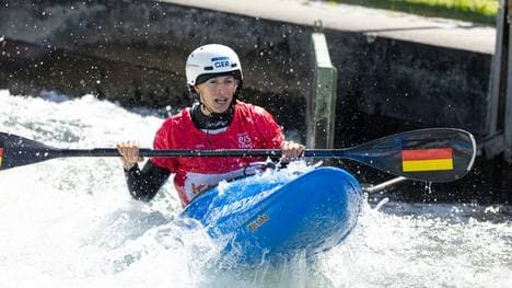 Ricarda Funk, hier beim Weltcup in Augsburg