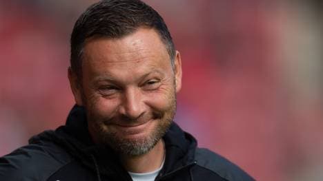 Bundesliga, Hertha BSC: Pal Dardai schaut lieber Kino als den BVB, Hertha-Trainer Pal Dardai ist immer für ein Späßchen zu haben 