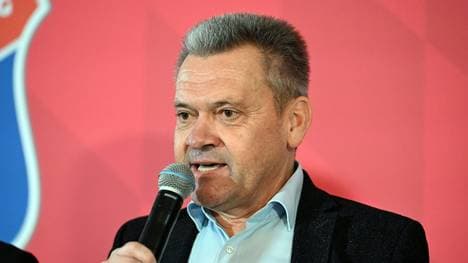 Haching-Präsident Manfred Schwabl