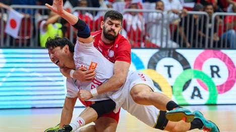 Das Duell zwischen Bahrain und Japan war hart umkämpft
