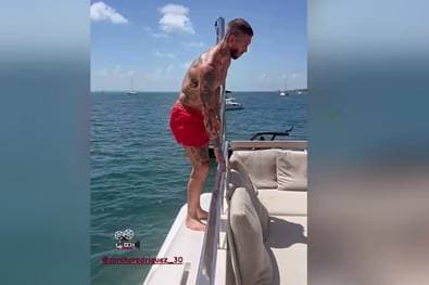 Ramos begeistert Fans mit akrobatischer Einlage