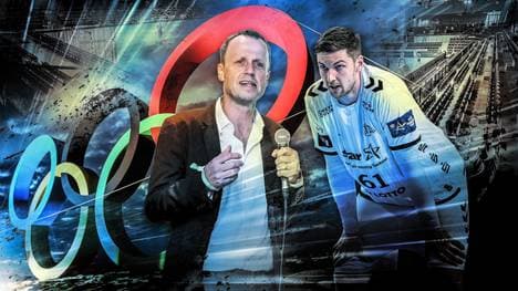 Frank Bohmann (l.) hält Hendrik Pekelers Befürchtung von einem vorzeitigen Ende der Handball-Saison nicht für abwegig